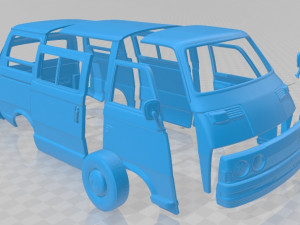 mitsubishi delica 1974 printable body 3D Print Model