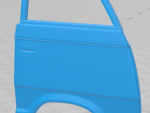 mitsubishi delica 1974 printable body 3D Print Model