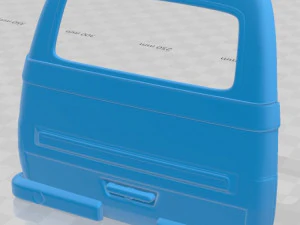 mitsubishi delica 1974 printable body 3D Print Model