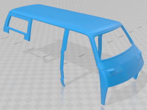 mitsubishi delica 1974 printable body 3D Print Model