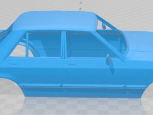granada 1982 printable body car 3D Принт Модель