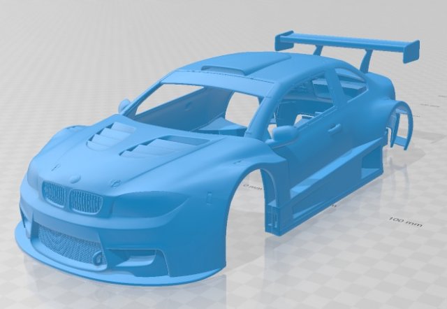 m1 coupe 2011 printable body car 3D Print Model .c4d .max .obj .3ds .fbx .stl .blend 