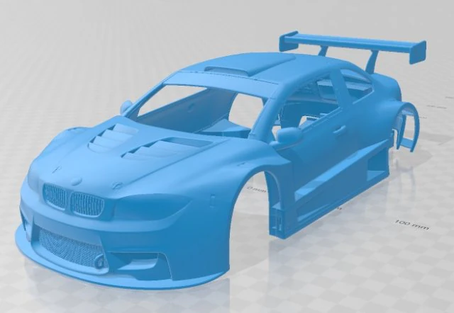 m1 coupe 2011 printable body car 3D Print Model .c4d .max .obj .3ds .fbx .stl .blend 