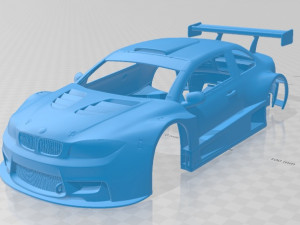 m1 coupe 2011 printable body car 3D Print Model