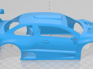 m1 coupe 2011 printable body car 3D Print Model