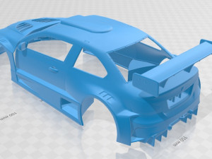m1 coupe 2011 printable body car 3D Print Model