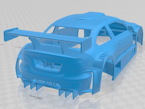 m1 coupe 2011 printable body car 3D Print Model