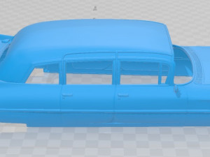 fleetwood 75 1959 printable body car Modèles 3D en vedette