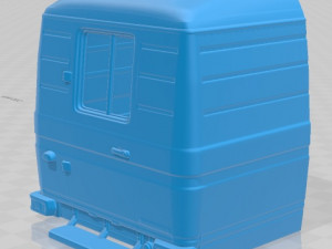 mercedes benz l508 d 1978 printable body van 3D Print Model