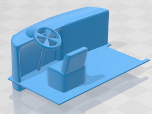 mercedes benz o 321 h bus 1954 printable Modello di stampa 3D