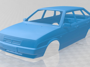 vaz lada 2109 1987 printable body car 3D Print Model