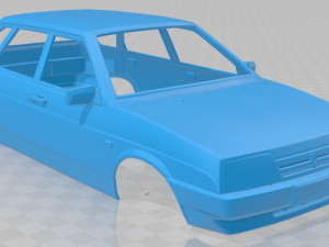 vaz lada 2109 1987 printable body car 3D प्रिंट मॉडल