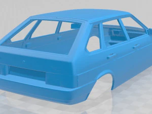 vaz lada 2109 1987 printable body car 3D Print Model