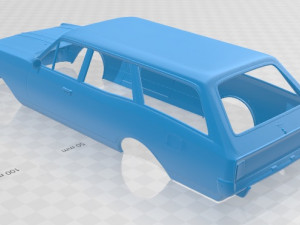 opel rekord wagon 1967 printable body car 3D Принт Модель