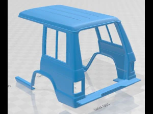 Mitsubishi Pajero Wagon 5 Door 1983 Printable Car 3D Print Model