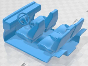Mitsubishi Pajero Wagon 5 Door 1983 Printable Car 3D Print Model