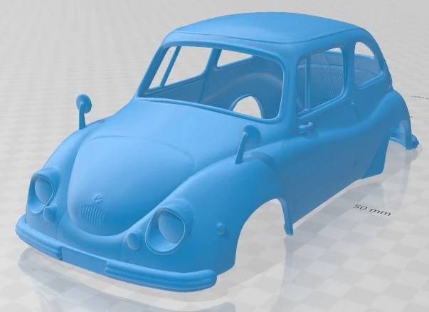 subaru 360 1958 printable body car 3D Print Model .c4d .max .obj .3ds .fbx .stl .blend 
