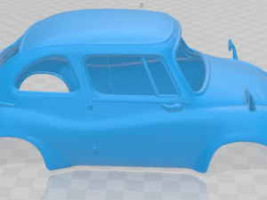 subaru 360 1958 printable body car 3D-printmodel