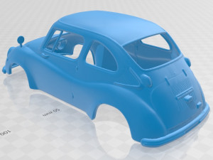 subaru 360 1958 printable body car 3D-printmodel