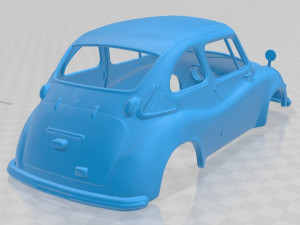 subaru 360 1958 printable body car 3D-printmodel