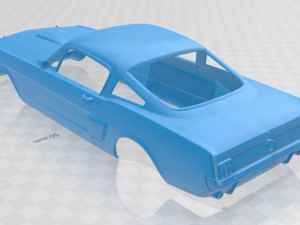 mustang 350gt 1969 printable body car 3D Принт Модель