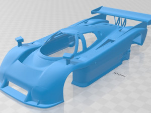 lancia lc2 1985 printable body car 3Dプリントモデル