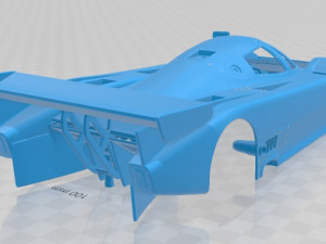 lancia lc2 1985 printable body car 3Dプリントモデル
