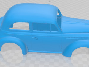 opel olympia 1938 printable body car 3D-printmodel