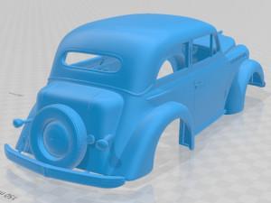 opel olympia 1938 printable body car 3D-printmodel