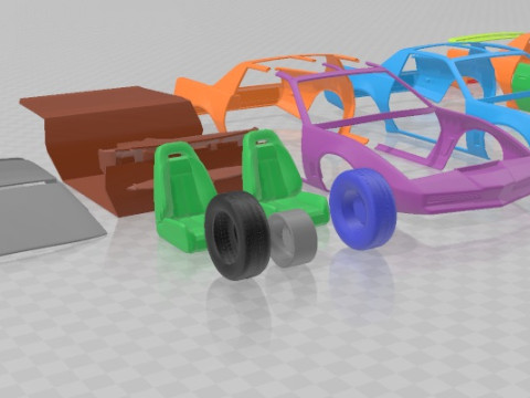 Pontiac firebird kitt 1982 printable car 3D Print Model