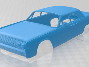 continental 1962 printable body car 3D Print Model