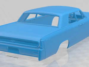 continental 1962 printable body car 3D Print Model