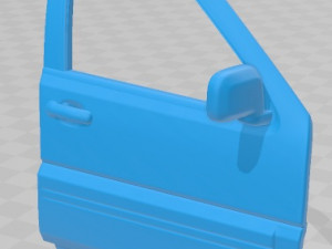 nissan terrano ii r20 5 door 2006 printable body car 3D Print Model