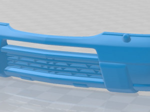 nissan terrano ii r20 5 door 2006 printable body car 3D Print Model