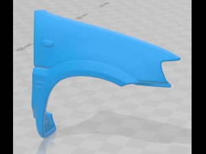 nissan terrano ii r20 5 door 2006 printable body car 3D Print Model