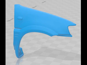 nissan terrano ii r20 5 door 2006 printable body car 3D Print Model