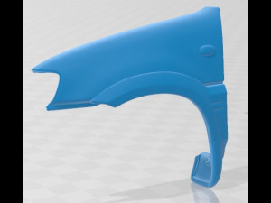nissan terrano ii r20 5 door 2006 printable body car 3D Print Model