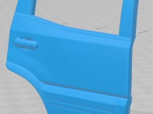 nissan terrano ii r20 5 door 2006 printable body car 3D Print Model