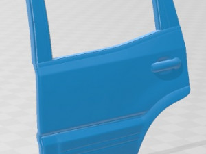 nissan terrano ii r20 5 door 2006 printable body car 3D Print Model