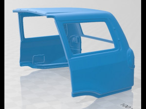nissan terrano ii r20 5 door 2006 printable body car 3D Print Model