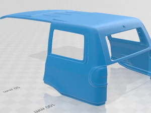 nissan terrano ii r20 5 door 2006 printable body car 3D Print Model