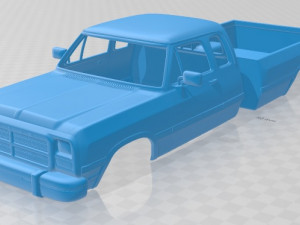 ram club 1991 printable body car 3D Print Model