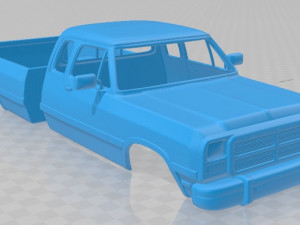 ram club 1991 printable body car 3D प्रिंट मॉडल