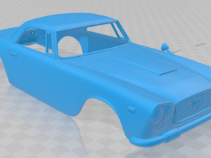 lancia flaminia gt 3c 1963 printable body car Modello di stampa 3D