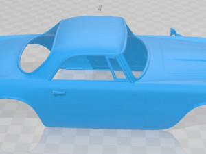 lancia flaminia gt 3c 1963 printable body car Modello di stampa 3D