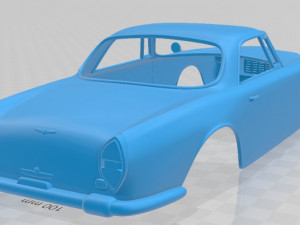 lancia flaminia gt 3c 1963 printable body car Modello di stampa 3D