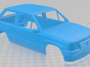opel corsa 1985 printable body car 3D Принт Модель