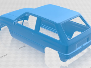 opel corsa 1985 printable body car 3D Принт Модель