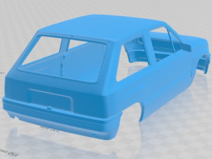 opel corsa 1985 printable body car 3D Принт Модель