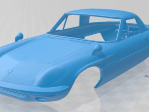 mazda cosmo 1967 printable body car 3D Print Model